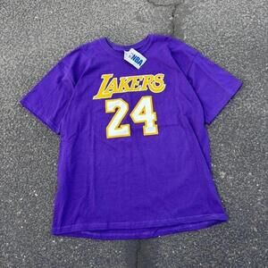 Kobe Bryant Lakers 24 Purple T Shirt Brand New With Tags Size Xl